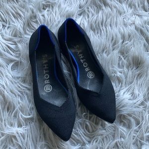 Rothy’s black ballet flat- size 5